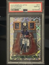 2023 Panini Donruss Optic - Downtown Zay Flowers #D-17 (RC)