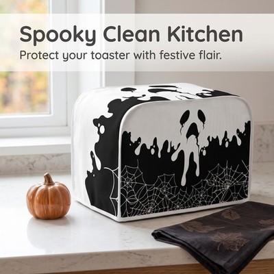 Halloween Toaster Abdeckung - Staubdichte Stoff Toaster Abdeckung für Küche