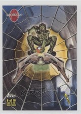 2002 Marvel Spider-Man: The Movie Glow-in-the-Dark Stickers Green Goblin 6 hn8