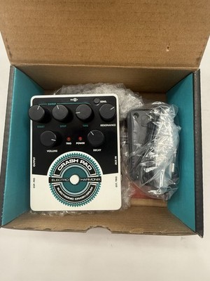 Electro Harmonix Crash Pad Electronic Drum EHX Guitar Effect Pedal + Box & PSU