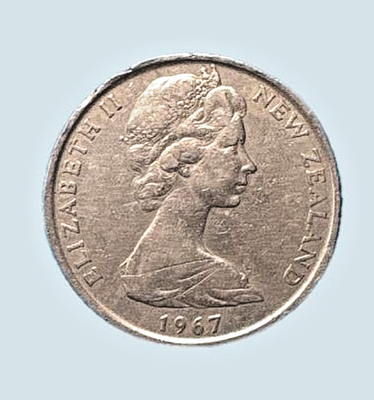 1967 New Zealand Elizabeth II 50 Cents Coin | eBay