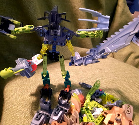 Lego Bionicle Mistika Gorast 8695 plus parts for Pohatu Uniter of Stone 71306