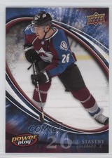 2008-09 Upper Deck Power Play Box Set Paul Stastny #77 t3w