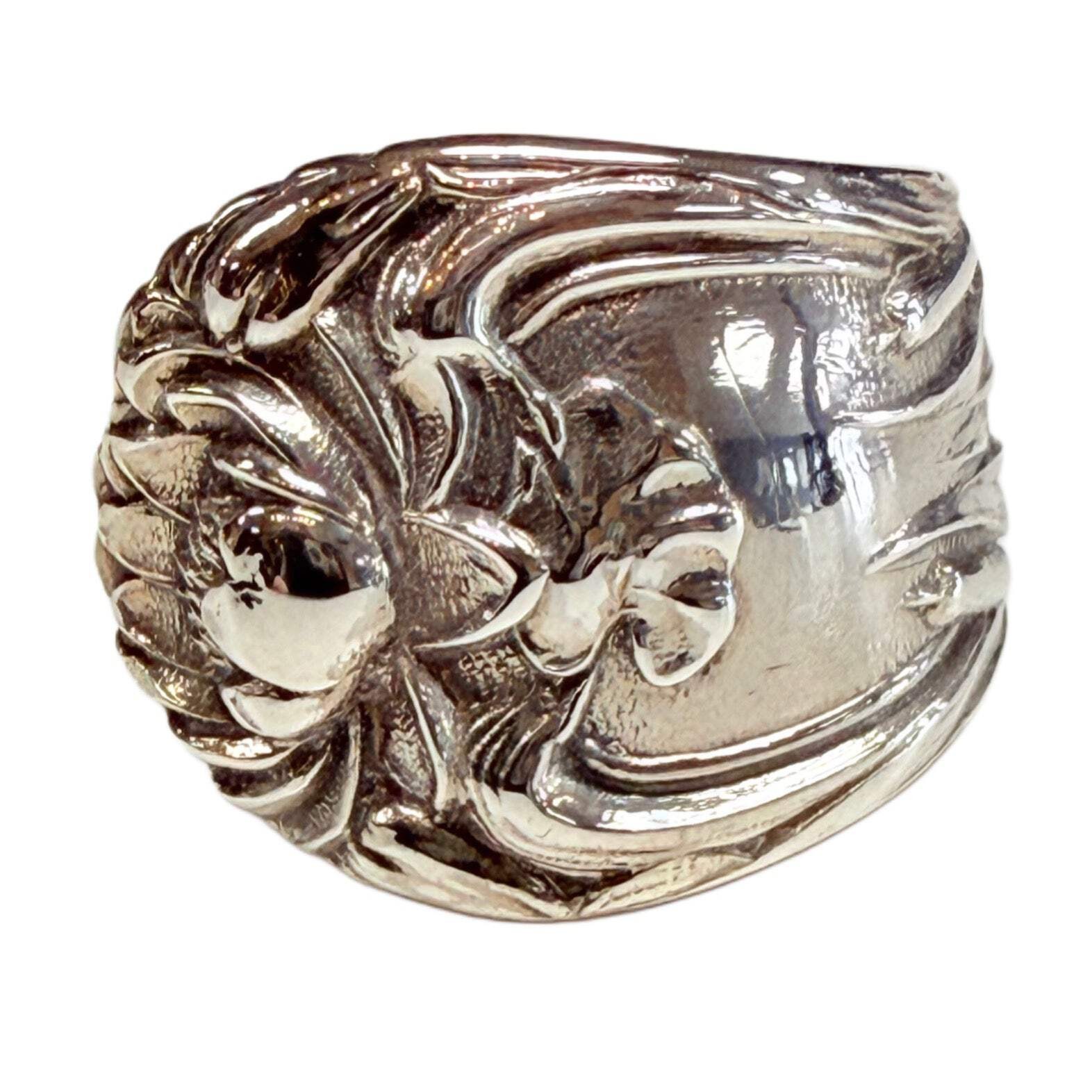 Silver Spoon Ring - image 1