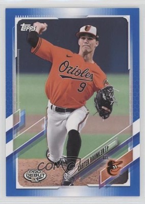 2021 Topps Pro Debut Blue 130/150 Carter Baumler #PD-74 0g0