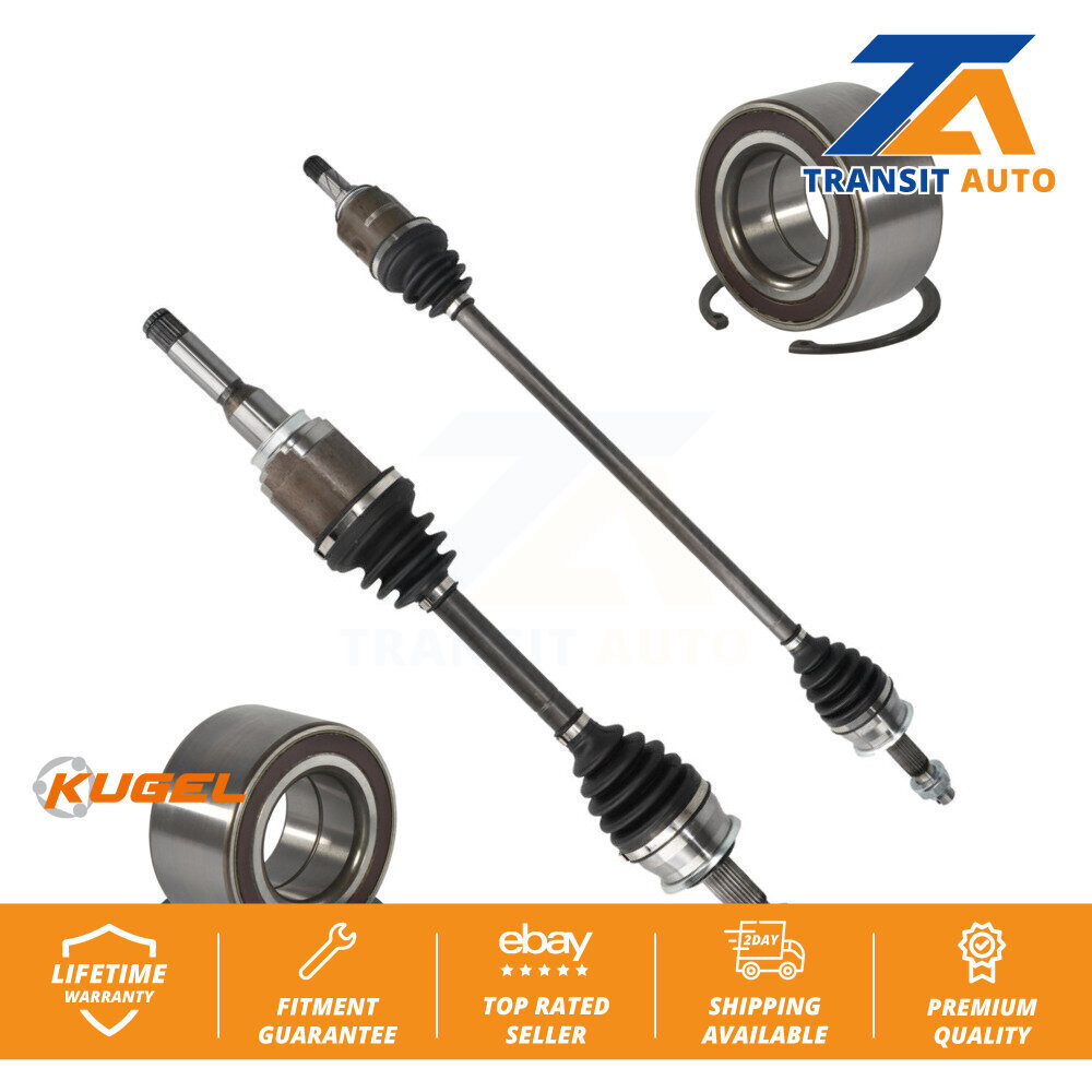 Front CV Axle & Bearing Kit For Chevrolet Sonic 1.8L with Automatic transmission