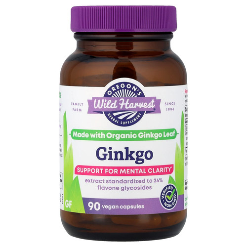 Ginkgo, 90 Vegan Capsules