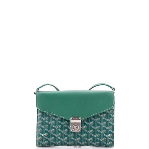 Goyard Chypre Wallet on Strap Coated Canvas with Leather