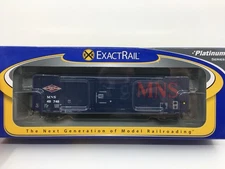 HO Exactrail Minneapolis Northfield & Southern 50’ P-S 5344 Boxcar MNS #49749