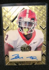 Marketplace image: Zamir White 2022 Leaf Metal Draft Gold Auto 1/1 One Of One Superfractor