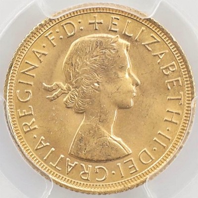 1967 🇬🇧 Great Britain Gold Sovereign PCGS MS65 St. George