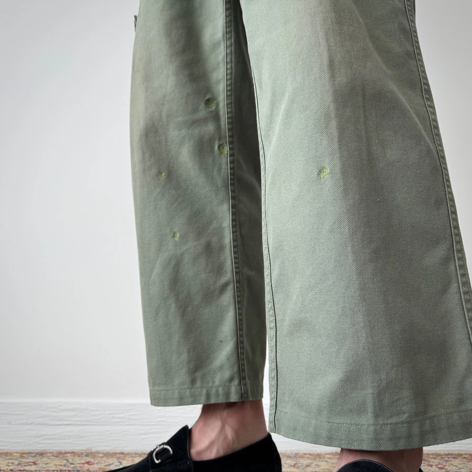 1970s Vintage French Workwear ‘Adolphe Lafont’ Work Pants Size 34 - Image 4 of 4