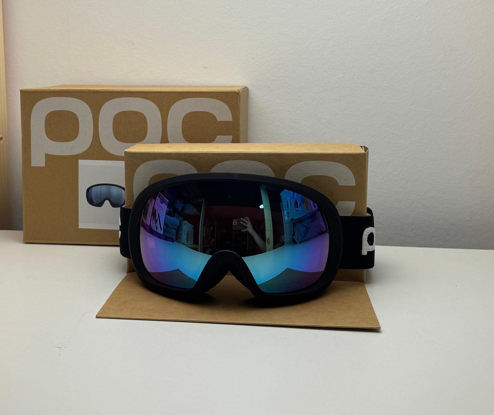 Gafas de snowboard y esquí POC Fovea Mid - cristalinas, protección UV, antiniebla