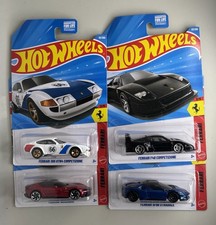 2026 Hot Wheels Ferrari 12Cilindri, F40 365 GTB4 Competizion, Stradale Lot x4
