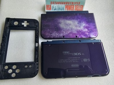 FULL HOUSING Top & Battery Cover Shell Case NINTENDO NEW 3DS XL NEW3DSXL GALAXY