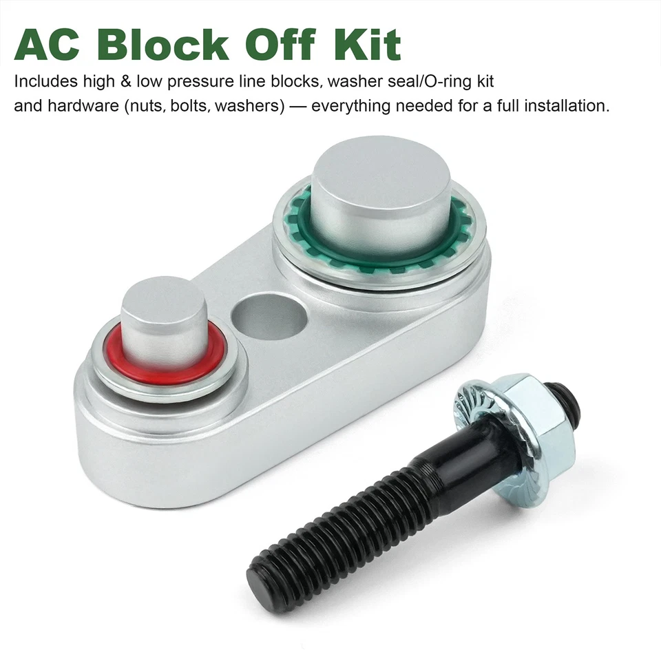 Kit de bloqueo de aire acondicionado trasero para Dodge Durango 2011-2024 - Fácil reparación de línea y reparación de fugas Foto 3 de 4