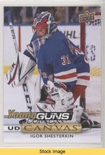 2019-20 Upper Deck UD Canvas Young Guns Igor Shesterkin #C214 READ 0cg