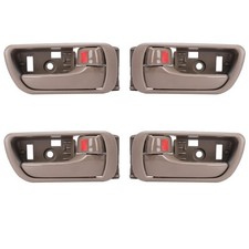 4pcs Interior Door Handle 02-06 Toyota Camry Beige 4pcs Interior Door Handle 02-06 Toyota Camry Beige