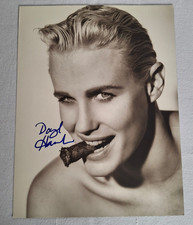 DARYL HANNAH Autograph Signed Oversized Sepia CIGAR Photo By HERB RITTS w/ COA