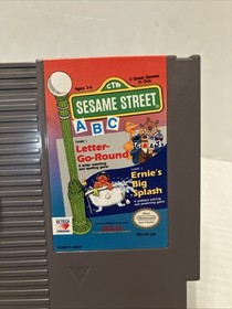 Sesame Street NES Bundle Lot: 123 and Big Bird Hide & Speak Nintendo