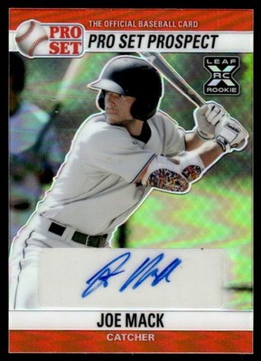 2021 Pro Set Metal 1990 Base Autographs Red Joe Mack Auto #PSO-JM1