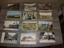 WW2 And post WW1 True Vintage Postcards/Photo Prints Good Condition, Lot of 12