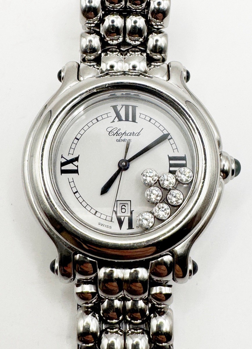 Chopard Happy Sport 7 Floating Diamond Stainless Steel 32mm 