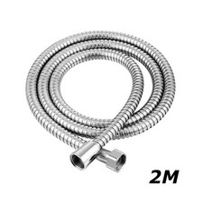 Image of 1.5M 2M 2.5M Stainless Steel Chrome Flexible Bathroom Bath Shower Head Hose Pipe