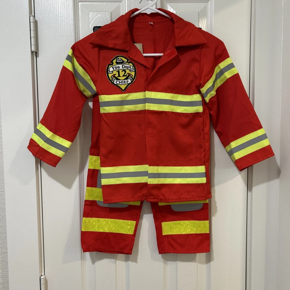 MFW ребенка S пожарного костюм волокна оптический свет регулируемый шлем Хэллоуин - Изображение 2 из 4