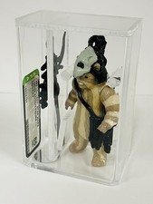 Vintage Star Wars RARE LILLY LEDY Logray MEXICAN Variant Graded AFA 85%
