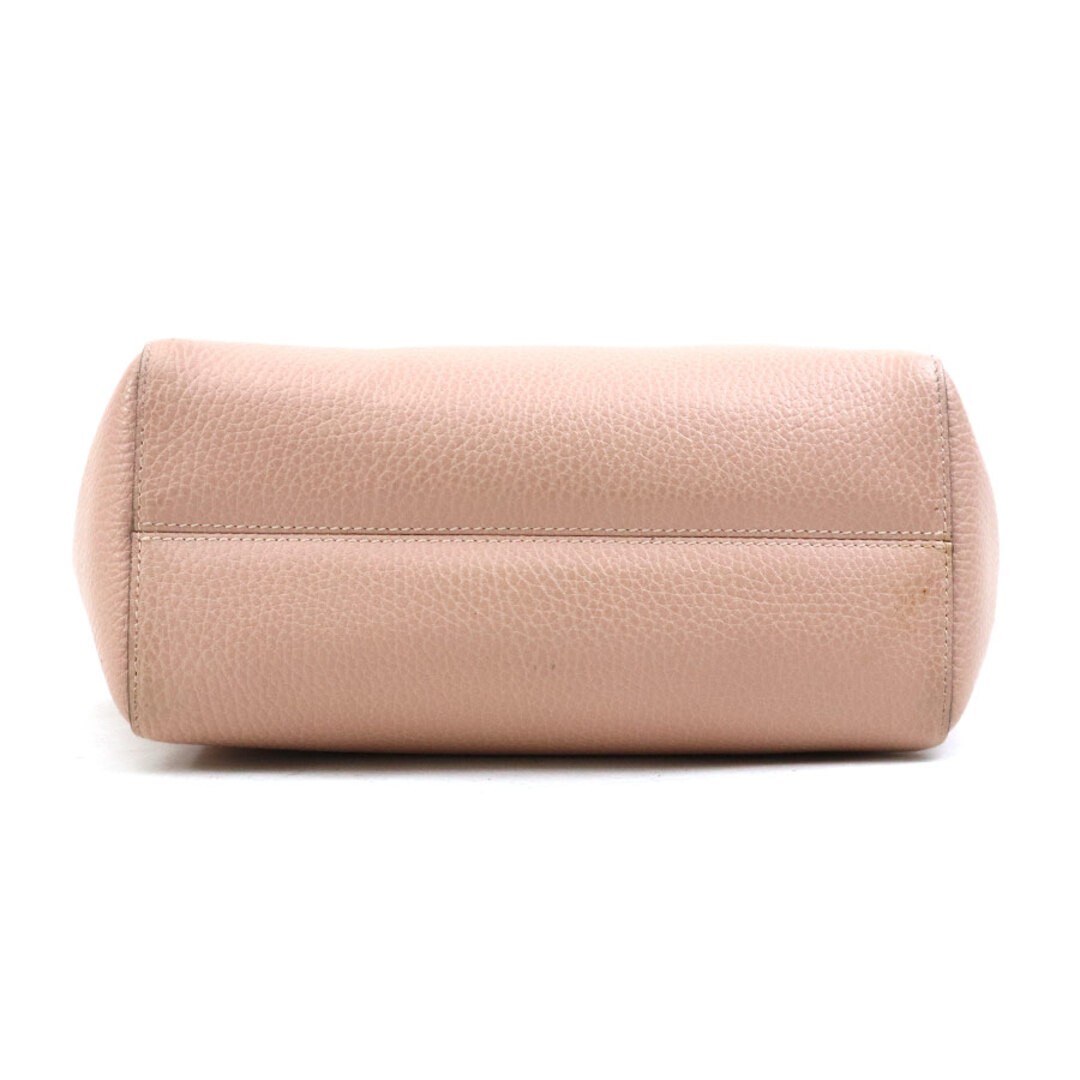 GUCCI Children's Leather Handbag Pink Beige Used Damaged 355640 Free Shipping thumbnail 4