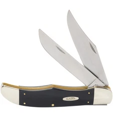 CASE XX KNIVES BLACK SYNTHETIC FOLDING HUNTER 2265 SS (22482) POCKET KNIFE