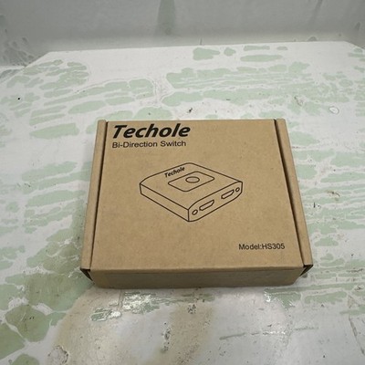 Techole Aluminum Bi-Directional 4K HDMI Switcher 2 Input 1 Output New