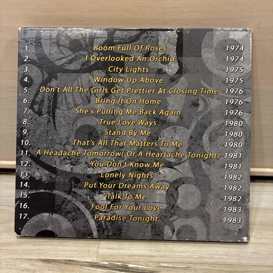 Rare Mickey Gilley Seventeen Number 1 Hits CD Digipak VG Country - Image 2 of 2