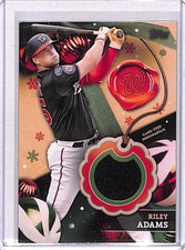 2024 Topps Holiday Riley Adams Relic Card #RC-RAD