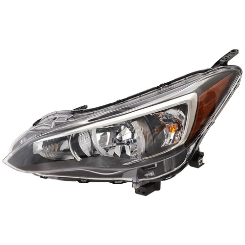 Driver Side Halogen Headlight For 2018-2021 Subaru Crosstrek & Impreza - Includes Bulbs 5 thumbnail image