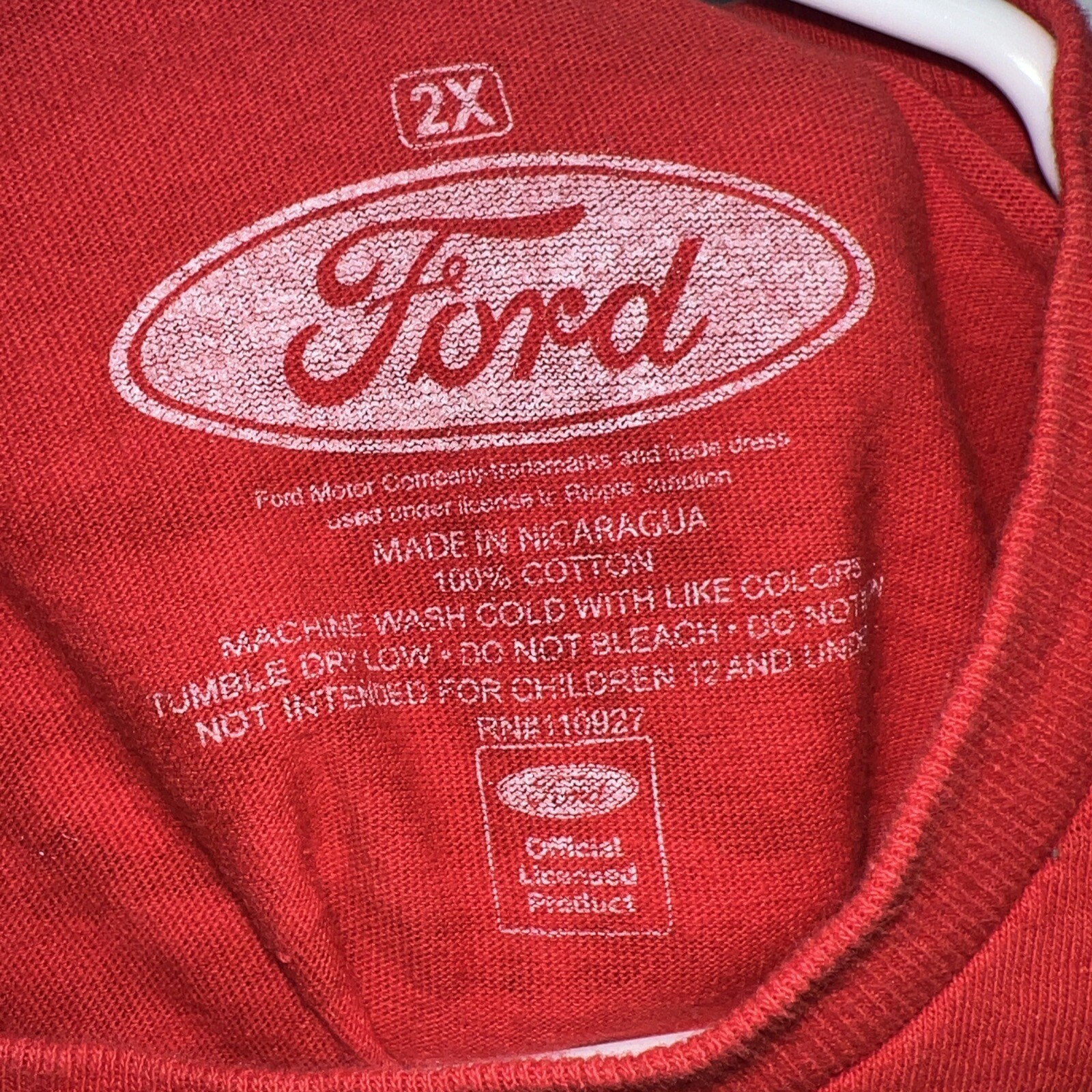 PONY T shirt Ford Mustang 2XL