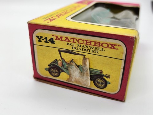 Matchbox modelli di un tempo Y-14 1911 MAXWELL ROADSTER nuovo con scatola buone condizioni - Foto 5 di 7