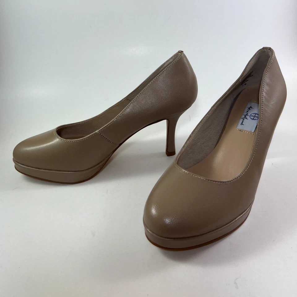 Nude Stiletto Pumps Hot in Hollywood Womens Shoes Size 7 New in Box NIB - Image 2 of 4