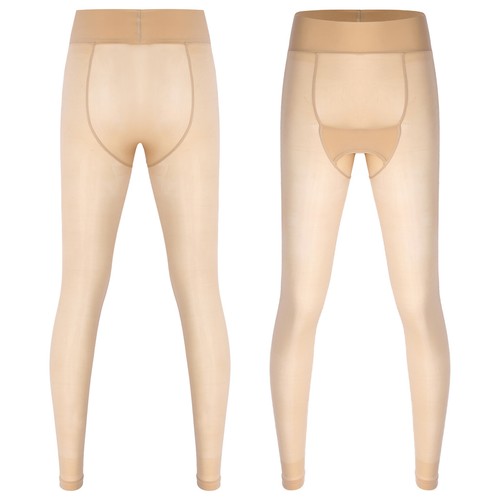 Para hombre Ropa Interior Larga de Seda de Hielo Johns Pantalones Inferidos Ver a través Pantalones Ultradelgados - Imagen 63 de 86