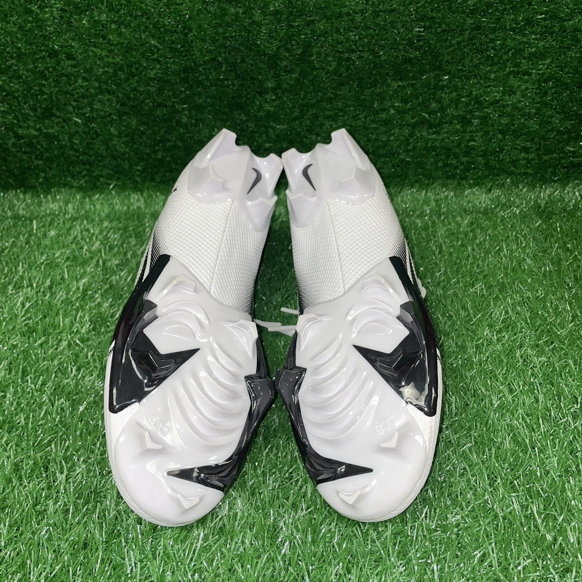 Nike Vapor Edge Speed 360 Football Cleats White Black Size 9