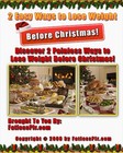 2 Easy Ways to Help You Lose Weight Before Christmas (EBook)