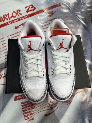 Size 9 - Jordan 3 Retro White Cement 2011 for sale online | eBay