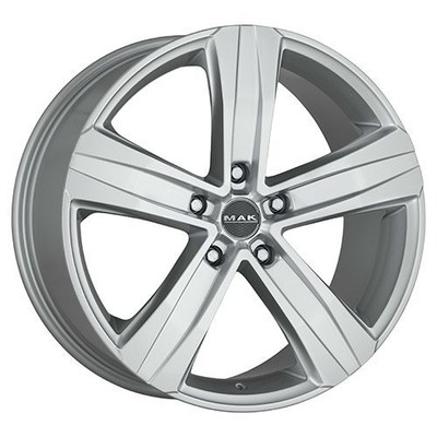 1x MAK STONE 5 silber 8.5Jx19 5x127 ET50