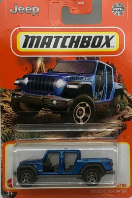 Matchbox 2021 #036/100 '20 Jeep Gladiator blau @C