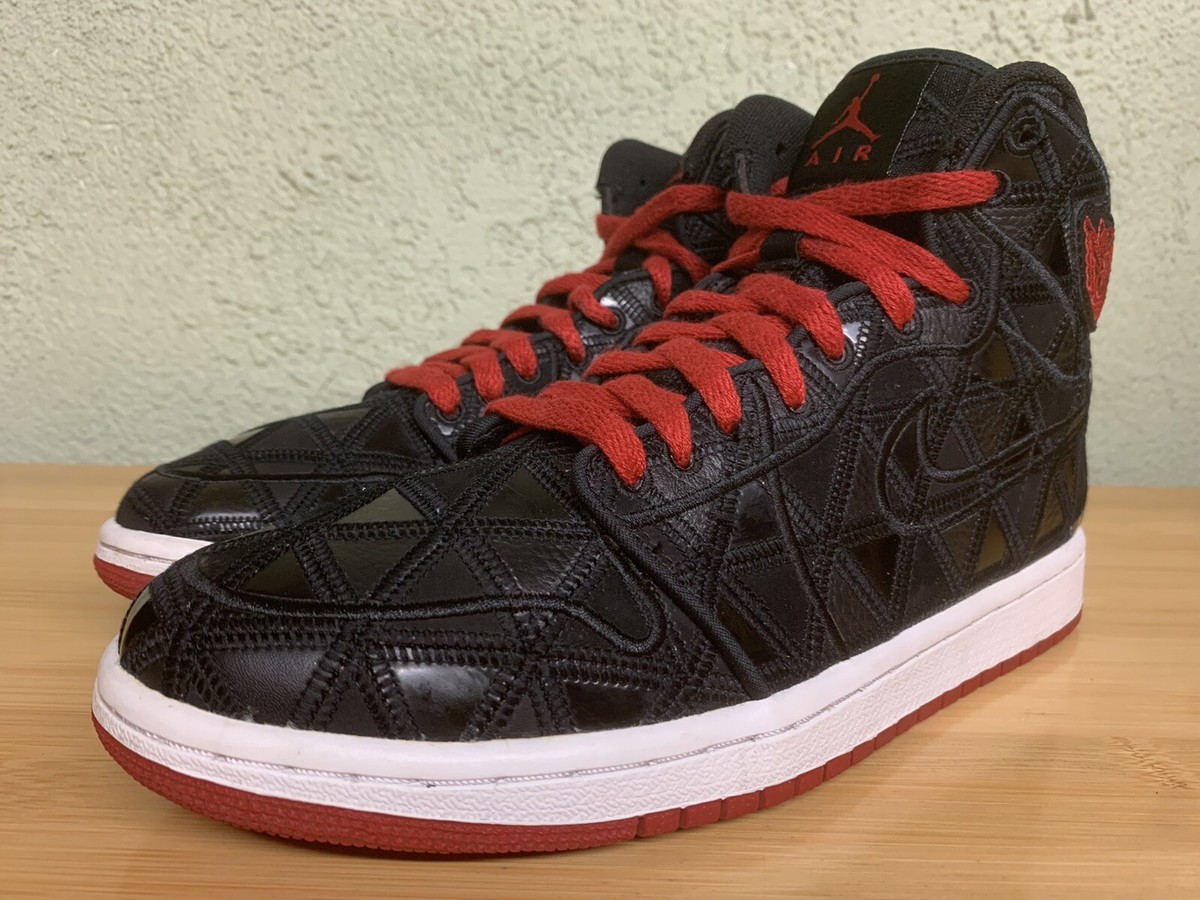 Size 8 - Jordan 1 J2K High Black Varsity Red 401620-002 | eBay