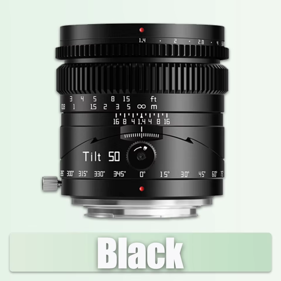 TTArtisan Tilt 50mm F1.4 Full Frame Manual Focus Lens For Sony E