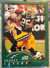 2002 Topps Dorsey Levens #98 Packers