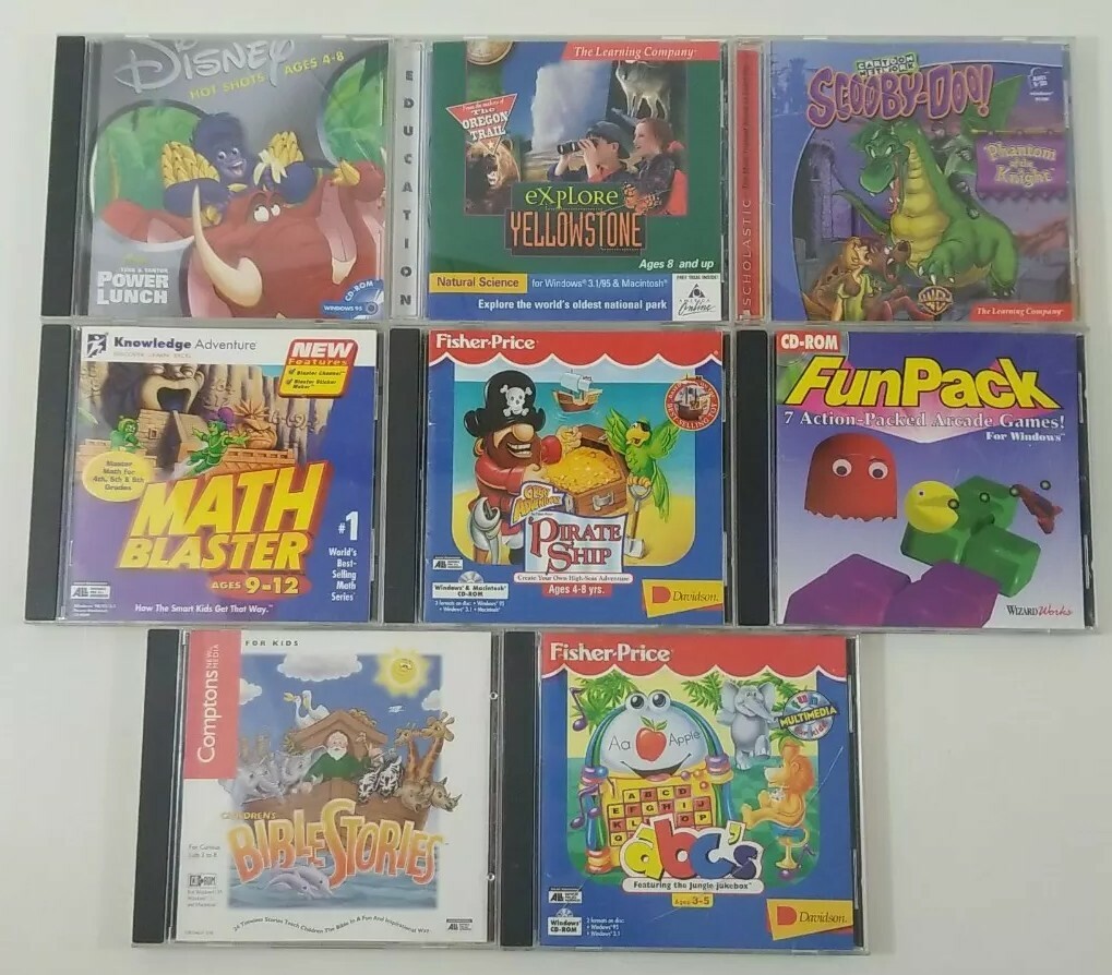 The Early 2000's Computer Class Games Starter Pack