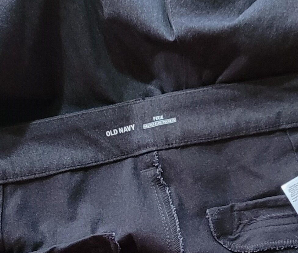 Old Navy Plus Pixie Pant 22 Tall Grey - image 4